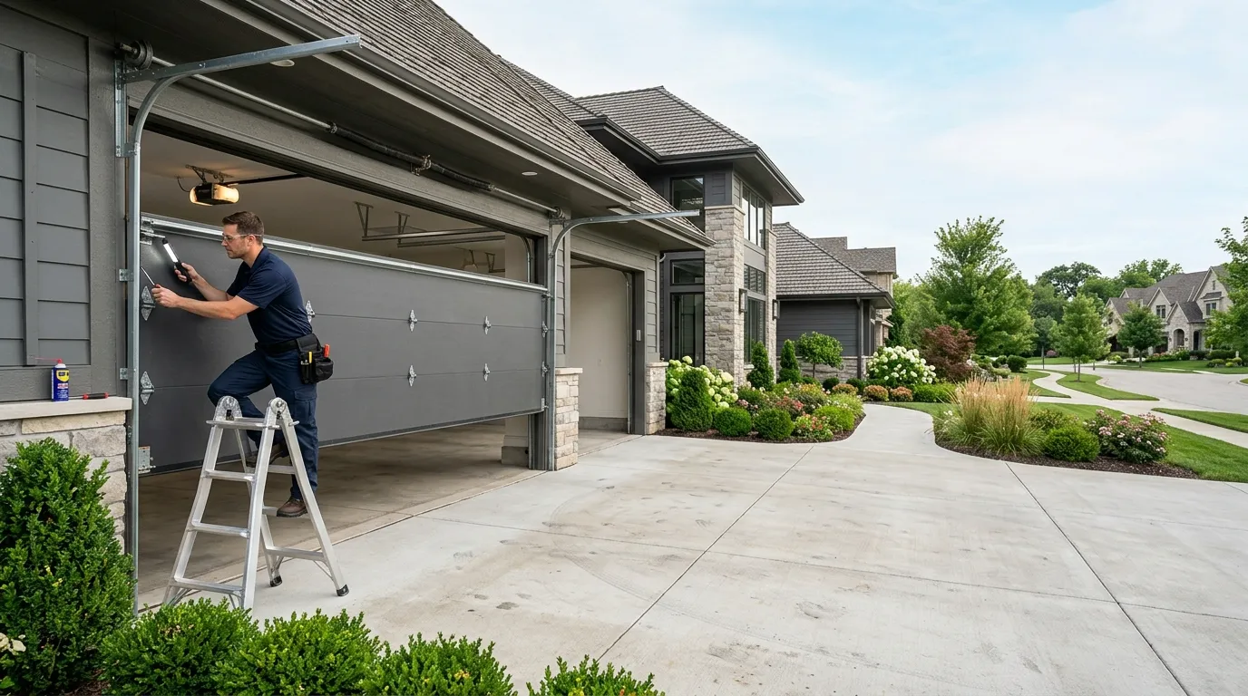 Weather Seals and Draughts on Elk Grove Garage Doors