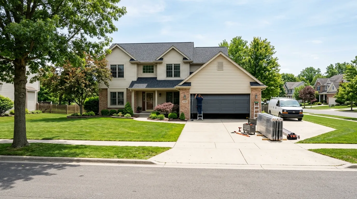 The Housing Stock Here - Elk Grove, CA garage door work