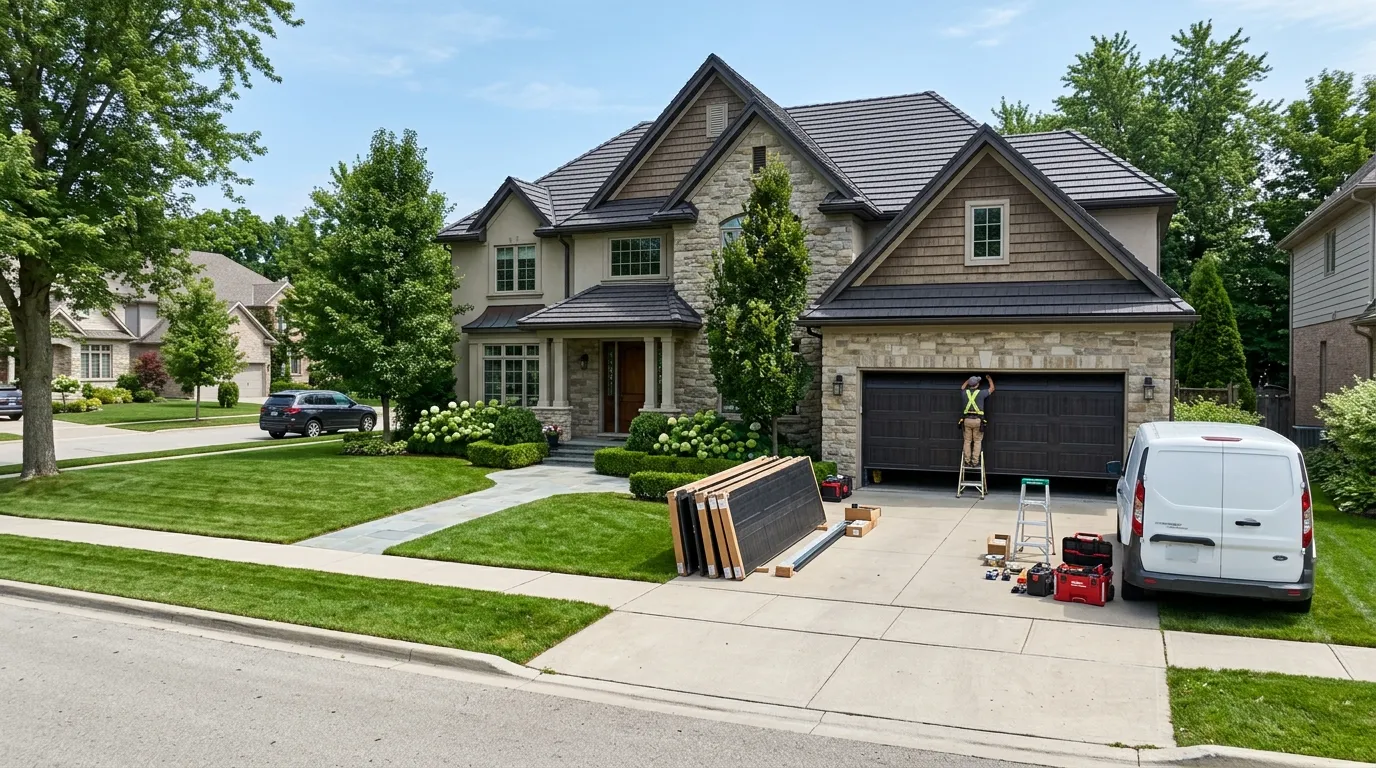 Garage door service in Elk Grove, CA