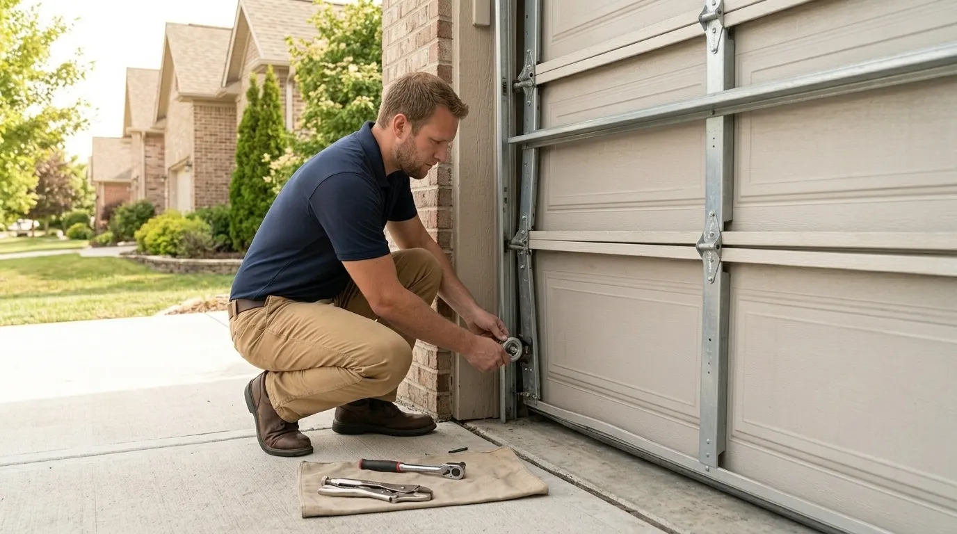 Same-day garage door service by Elk Grove Garage Door Pros in Elk Grove, CA